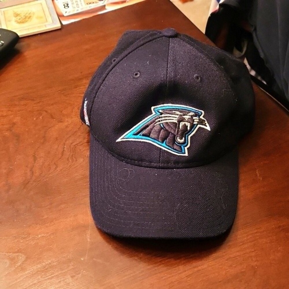 NFL Carolina Panthers Black Hat Cap